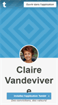 Mobile Screenshot of clairevandevivere.be